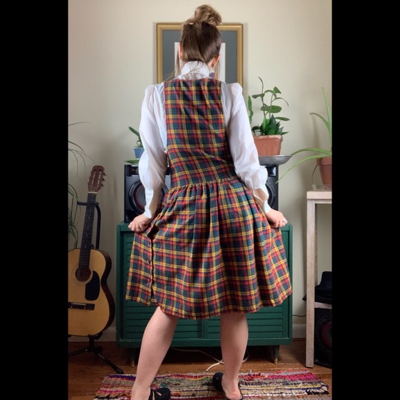 *SOLD* Vintage Eber San Francisco Pinafore Jumper - Picture 6 of 13